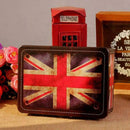 metal lock box square shape storage storage for candy cookies tea jewelry - T8Y6