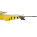 6x Simulation Prawn Fishing lure Multicolor Luminous Tackle Bait Soft bait OZ
