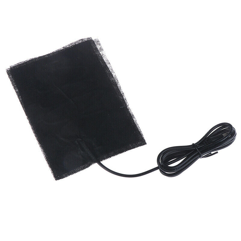 USB Carbon Fiber Heating Pad Washable Electric Cloth Heater Sheet With Cable Bj