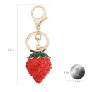 Fashion Simulation Fruit Strawberry Pendant Keychain Bag Hanging Decor S ETT