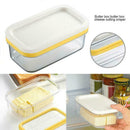 2 in 1 Butter Dish Butter Serving Tray with Lid /Container Box U9J5