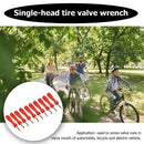 10pcs Tire Valve Core Removal Tools Wrenches Valve Stems Caps Hand Repair Tools