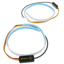 2X 60cm LED turn signal DRL headlight daytime running light universal 12V  3C