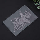 Silicone Clear Stamp + Metal Cutting Dies Stencil Frame Scrapbook Craft