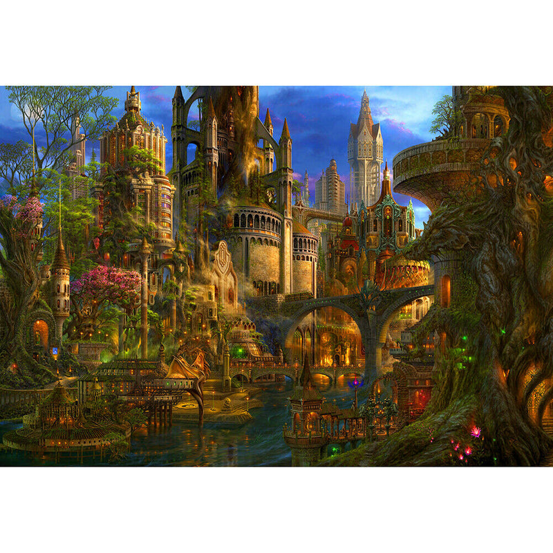 1000pcs Magic Garden DIY Puzzle Paper Jigsaw Toys Art Picture Decoration