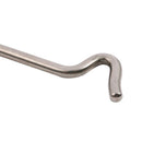 1set Stainless Steel Cabin Hook Eye Shed Gate Door Latch Silent Holder Silv H1E5