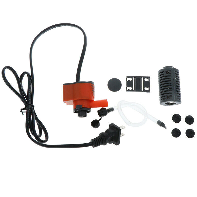 1PC Mini 3 in 1 Multi-function Aquarium Purifier Water Fish Tank Filter 3W 50Hz-