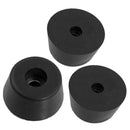 3x Taper Shape Furniture Table Chair Paw Tips Plugs for Paws Foot Cushions  I1F7