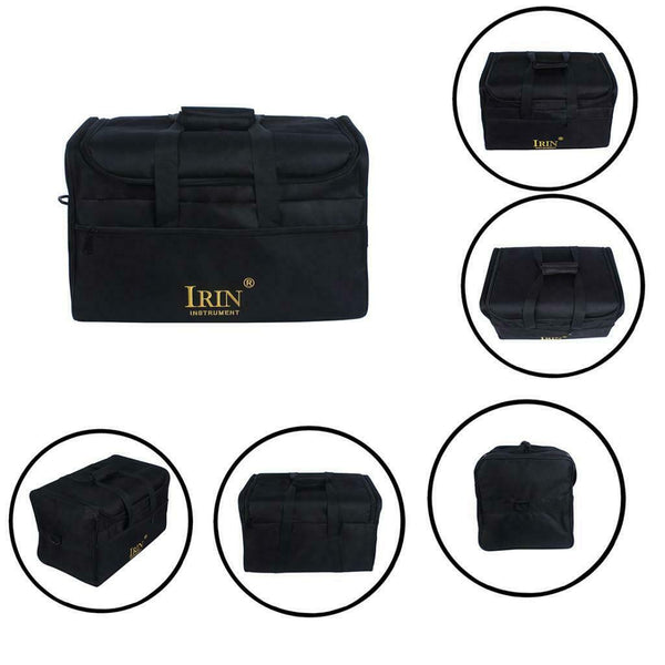 Durable Oxford Fabric Waterproof Cajon Gig Bag Box Drum Case with Single