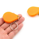 Portable Magnifying Glass Handheld Magnifier 10X Keychain Jewelry ReadingTool ES