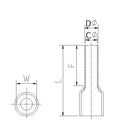2X(400Pcs/Set Awg 22-10 Insulated Cord Pin End Terminal Kit Set Wire Copper