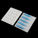 Lots 100pcs Plastic Disposable Tattoo Nozzle Round Tips Professional 3RT 5RT