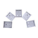 100XSilver Professional Type Plastic Earring Studs Holder Display Hang.Cards Bj