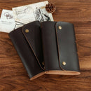 Retro A6 Notebooks Leather Paper Notebook Agenda Diary Journal Office Schoo O9B5