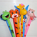 2Pcs Cartoon Inflatabel Animal Long Hammer Stick Children Outdoor Toys Gift FT