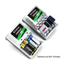 Battery Charger for AA/AAA/9V/Ni-MH/Ni-Cd Rechargeable Batteries US Plug