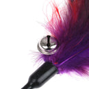 1Pcs Pet Soft Colorful Feather Bell Rod Cat Kitten Playing InteractiveSEAU