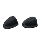 2pcs New Black Marine Boat Yacht Clam Shell Vent Cable Hose Cover Clam