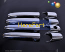 Triple Chrome Car vehicle Door Handle Covers Trim Cap fit for Mazda 6 2003-2008