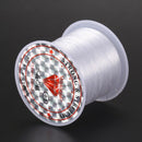 0.2mm Diameter Clear Nylon Fish Fishing Line Spool Beading String I1V4