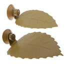 2 x Reptile Basking Platform with Suction Cup for Amphibian Turtle Frog Newt