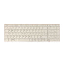 White GR Replacement Germany Keyboard For Toshiba Satellite