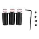 5 Speed Universal Black Leather Stitcher Manual Car Gear Stick Shift Knob S