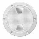 4 Inch Accessories Round Plate Inspection Access ABS Deck Hatch Cover Speed Boat
