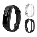 2 Pcs Soft Silicone Wrist Strap Bands Wristband for Huawei 4e 3e Smart Watch