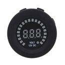 LED 12V Car Boat Motorcycle Digital Voltmeter Voltage Meter Battery Gauge A