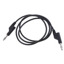 2Pieces Test Lead Banana Plug Male Stackable to Banana Plug 39inch