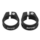 2Pcs 34.9mm 31.8mm MTB Bike Cycling Saddle Bicycle Seat Post Fastened Clamp