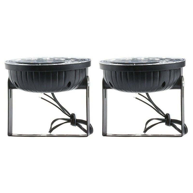 2pcs 12V 18LED Round Car Driving DRL Daytime Running Light Fog HeadLight Lamp
