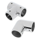 Boat Yacht Hand Rail Fitting Tee 1" 25mm Elbow Tube - 316 Stainless Steel