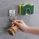 Kitchen Stainless Steel Sponges Holder Sink Accessories Storage OrganizerB Hn