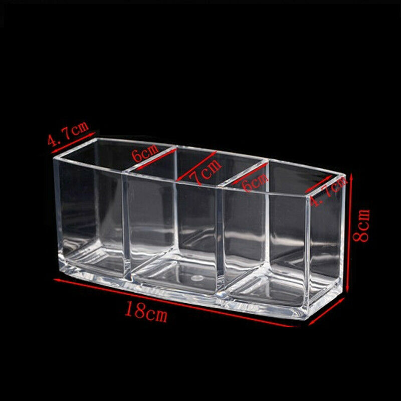 Acrylic Makeup Organizer Cosmetic Holder Makeup Tools Storage Box Brush and R5O6