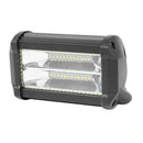 For Car Motorcycle 2 Row 3030 10800LM 6500K Waterproof LED Work Lamp White Light