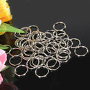 50PCS 25mm DURABLE Split Rings KEY CHAIN CRAFT FINDING DIY SUPPLIES