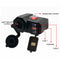 Waterproof 12v/24v Motorcycle USB Charger Power Adapter Socket&Voltmeter Disp Hn