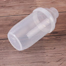 1pc transparent plastic 200ml protein shaker water bottle sports fitness gym M&E