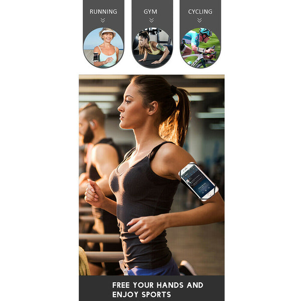 Sports Running Armband Cell Phone Holder Arm Wrist Band Compatible outdoors