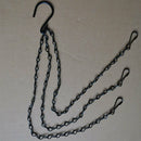 Hanging Flower Plant Pot Iron Chain Basket Planter Holder Home Garden B TCF