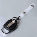 Retractable Key Chain Belt Recoil Key Ring Cord Wire Pull- Ring M9J2 D6J0 Y W8P0