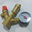 Brass Boiler Valve 1 Inch DN25 Exhaust Safety Pressure Relief Valve and Pre