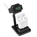 2 in 1 Aluminum Charging Dock Stand Holder Support Chargers for iWatch AirPods