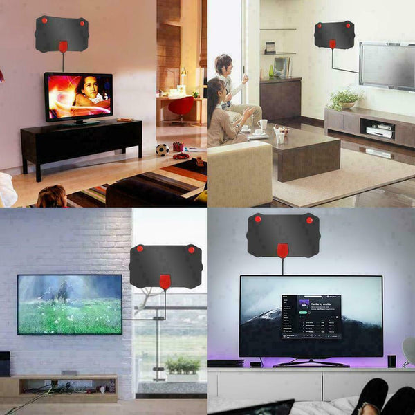 60 Mile Range Antenna TV Digital 4K HD Skywire Antena 1080P Digital HDTV Be Z6V6