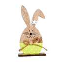 Wooden Easter Egg Shelves For Easter Party Ornament Diy Bunny Letter Egg St X9T7