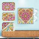 5D DIY Special Shaped Diamond Painting Heart Cross Stitch Mosaic Craft Kit