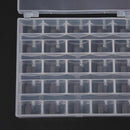 New Bobbin Box factory sealed Translucent Clear Bobbin Box Organizer E1Z5