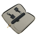 Leather Hair Scissors Hairdressing Tools Bag Case Pouch Holder Holster Black